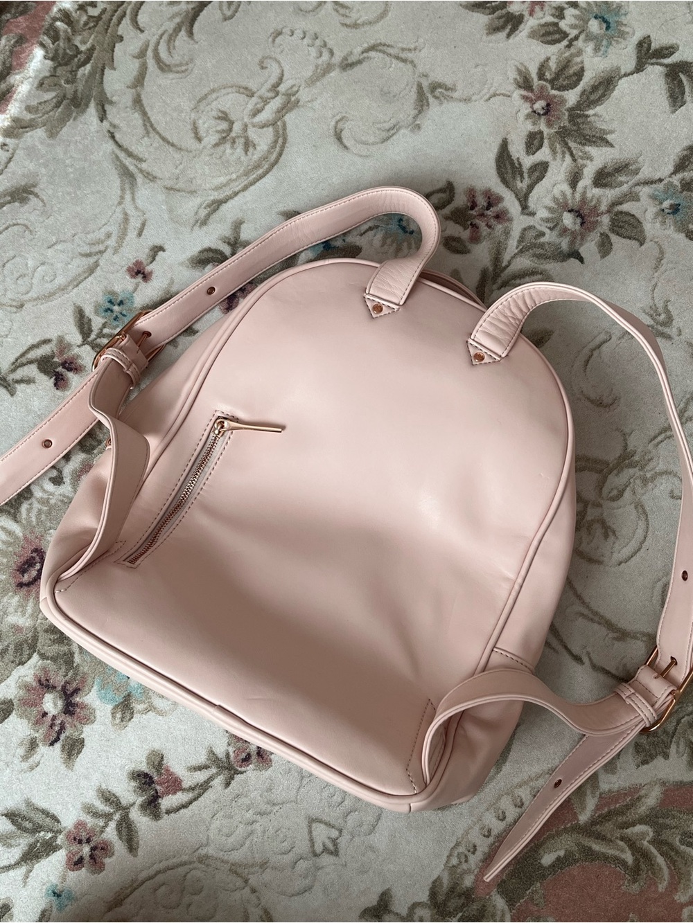 Matt & Nat Blush Pink Vegan Leather Backpack